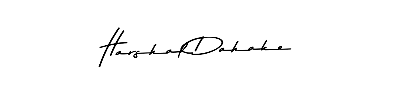 The best way (Asem Kandis PERSONAL USE) to make a short signature is to pick only two or three words in your name. The name Harshal Dahake include a total of six letters. For converting this name. Harshal Dahake signature style 9 images and pictures png