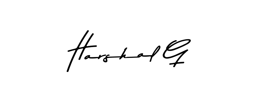 How to Draw Harshal G signature style? Asem Kandis PERSONAL USE is a latest design signature styles for name Harshal G. Harshal G signature style 9 images and pictures png