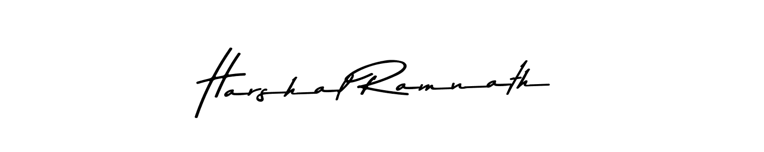 Asem Kandis PERSONAL USE is a professional signature style that is perfect for those who want to add a touch of class to their signature. It is also a great choice for those who want to make their signature more unique. Get Harshal Ramnath name to fancy signature for free. Harshal Ramnath signature style 9 images and pictures png