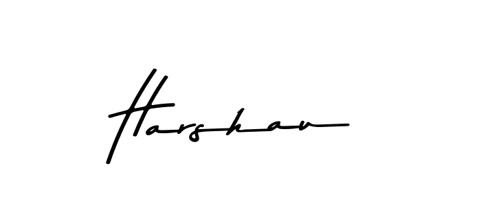 The best way (Asem Kandis PERSONAL USE) to make a short signature is to pick only two or three words in your name. The name Harshau include a total of six letters. For converting this name. Harshau signature style 9 images and pictures png