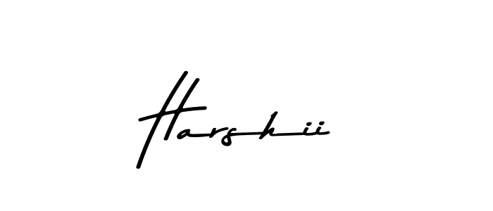 Here are the top 10 professional signature styles for the name Harshii. These are the best autograph styles you can use for your name. Harshii signature style 9 images and pictures png