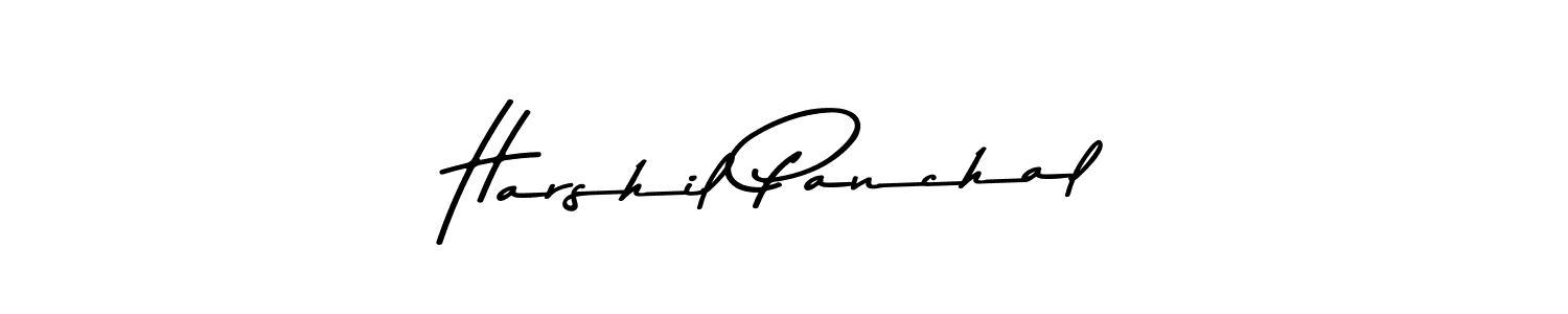 It looks lik you need a new signature style for name Harshil Panchal. Design unique handwritten (Asem Kandis PERSONAL USE) signature with our free signature maker in just a few clicks. Harshil Panchal signature style 9 images and pictures png