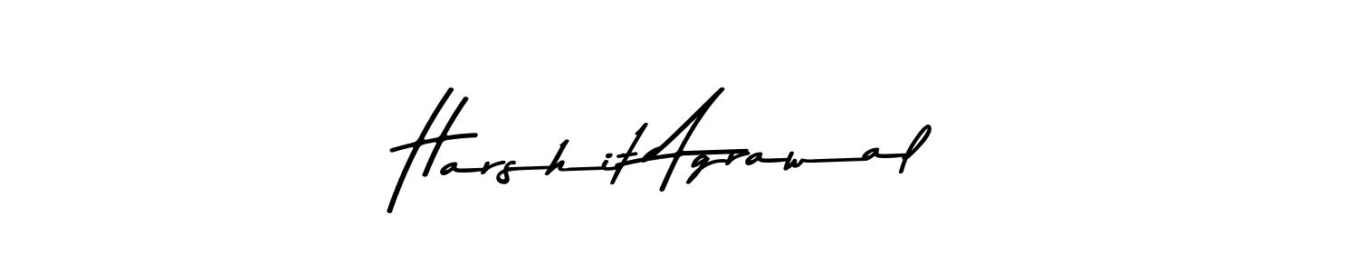 Make a beautiful signature design for name Harshit Agrawal. Use this online signature maker to create a handwritten signature for free. Harshit Agrawal signature style 9 images and pictures png