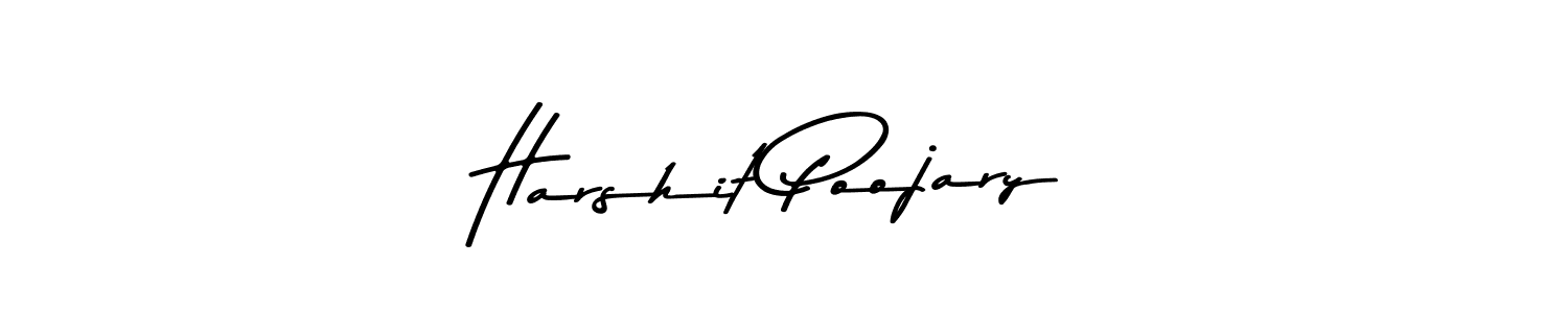 The best way (Asem Kandis PERSONAL USE) to make a short signature is to pick only two or three words in your name. The name Harshit Poojary include a total of six letters. For converting this name. Harshit Poojary signature style 9 images and pictures png