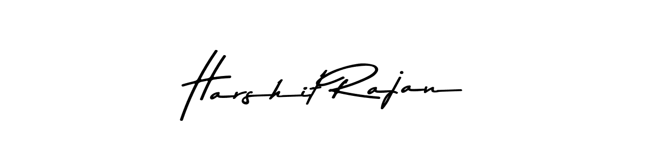 How to make Harshit Rajan signature? Asem Kandis PERSONAL USE is a professional autograph style. Create handwritten signature for Harshit Rajan name. Harshit Rajan signature style 9 images and pictures png