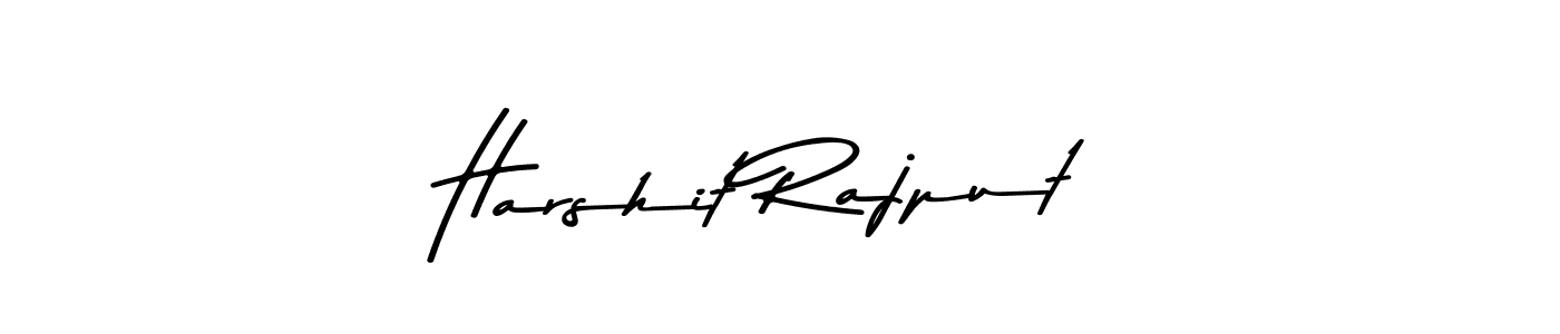 Make a beautiful signature design for name Harshit Rajput. With this signature (Asem Kandis PERSONAL USE) style, you can create a handwritten signature for free. Harshit Rajput signature style 9 images and pictures png