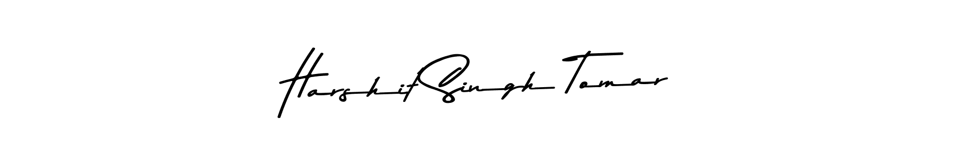 Create a beautiful signature design for name Harshit Singh Tomar. With this signature (Asem Kandis PERSONAL USE) fonts, you can make a handwritten signature for free. Harshit Singh Tomar signature style 9 images and pictures png