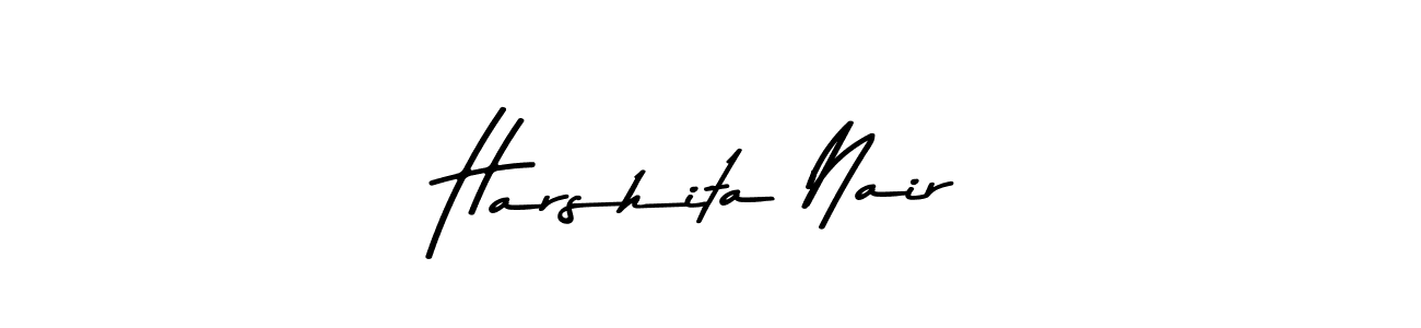 You can use this online signature creator to create a handwritten signature for the name Harshita Nair. This is the best online autograph maker. Harshita Nair signature style 9 images and pictures png