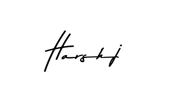 Design your own signature with our free online signature maker. With this signature software, you can create a handwritten (Asem Kandis PERSONAL USE) signature for name Harshj. Harshj signature style 9 images and pictures png