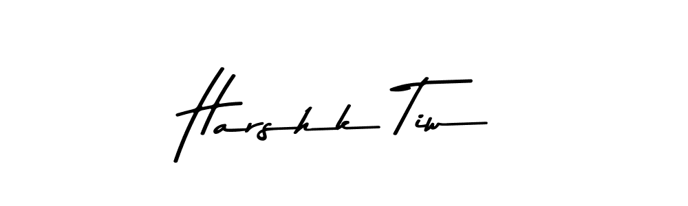 Also we have Harshk Tiw name is the best signature style. Create professional handwritten signature collection using Asem Kandis PERSONAL USE autograph style. Harshk Tiw signature style 9 images and pictures png