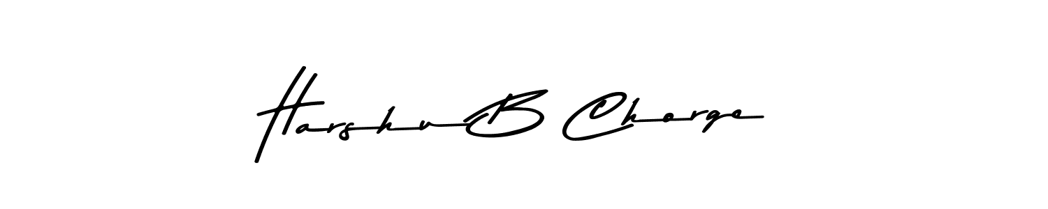 Check out images of Autograph of Harshu B Chorge name. Actor Harshu B Chorge Signature Style. Asem Kandis PERSONAL USE is a professional sign style online. Harshu B Chorge signature style 9 images and pictures png