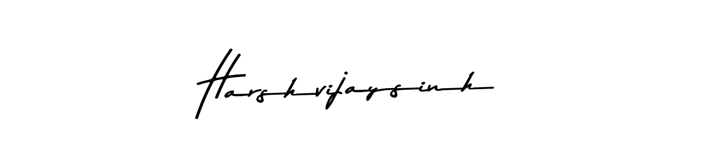 Also we have Harshvijaysinh name is the best signature style. Create professional handwritten signature collection using Asem Kandis PERSONAL USE autograph style. Harshvijaysinh signature style 9 images and pictures png