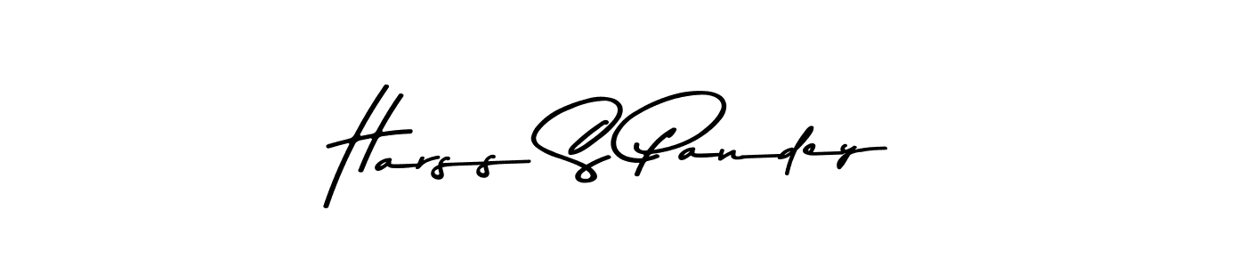 How to Draw Harss S Pandey signature style? Asem Kandis PERSONAL USE is a latest design signature styles for name Harss S Pandey. Harss S Pandey signature style 9 images and pictures png
