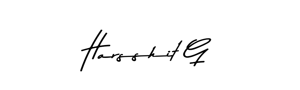 if you are searching for the best signature style for your name Harsshit G. so please give up your signature search. here we have designed multiple signature styles  using Asem Kandis PERSONAL USE. Harsshit G signature style 9 images and pictures png