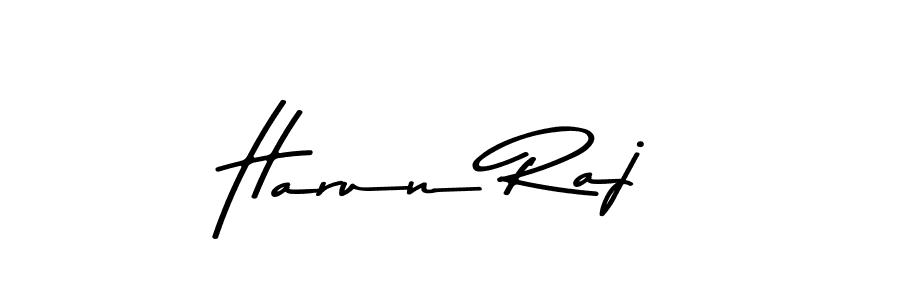 Make a beautiful signature design for name Harun Raj. With this signature (Asem Kandis PERSONAL USE) style, you can create a handwritten signature for free. Harun Raj signature style 9 images and pictures png