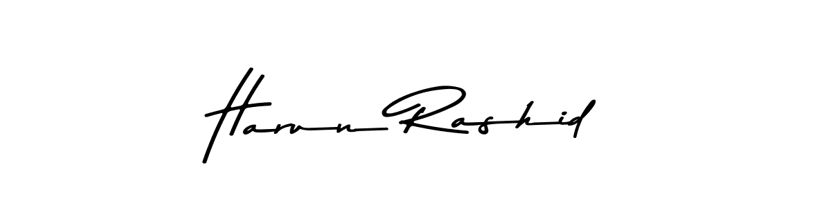 Create a beautiful signature design for name Harun Rashid. With this signature (Asem Kandis PERSONAL USE) fonts, you can make a handwritten signature for free. Harun Rashid signature style 9 images and pictures png