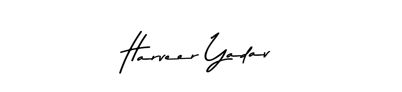How to make Harveer Yadav signature? Asem Kandis PERSONAL USE is a professional autograph style. Create handwritten signature for Harveer Yadav name. Harveer Yadav signature style 9 images and pictures png
