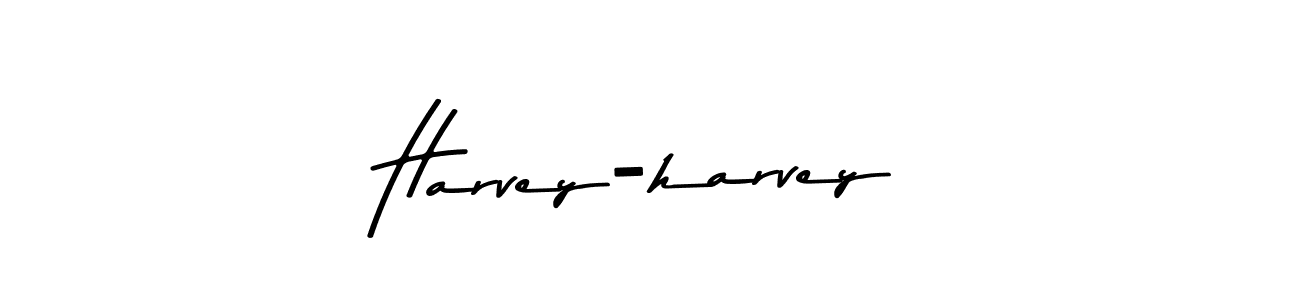 Make a beautiful signature design for name Harvey-harvey. With this signature (Asem Kandis PERSONAL USE) style, you can create a handwritten signature for free. Harvey-harvey signature style 9 images and pictures png