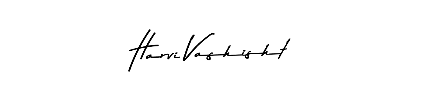 Make a beautiful signature design for name Harvi Vashisht. Use this online signature maker to create a handwritten signature for free. Harvi Vashisht signature style 9 images and pictures png