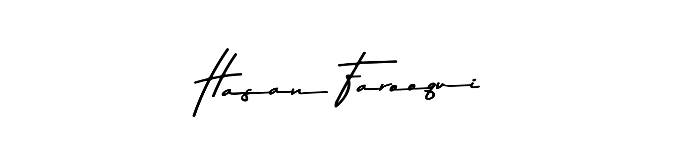 The best way (Asem Kandis PERSONAL USE) to make a short signature is to pick only two or three words in your name. The name Hasan Farooqui include a total of six letters. For converting this name. Hasan Farooqui signature style 9 images and pictures png