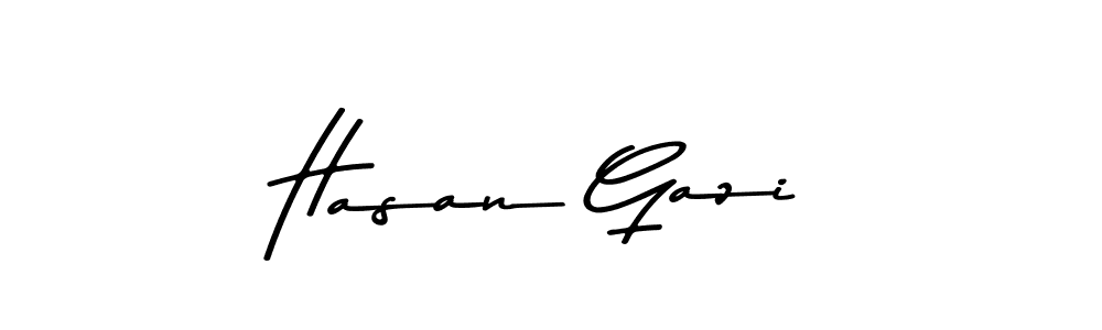 This is the best signature style for the Hasan Gazi name. Also you like these signature font (Asem Kandis PERSONAL USE). Mix name signature. Hasan Gazi signature style 9 images and pictures png
