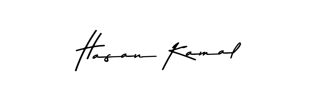 Design your own signature with our free online signature maker. With this signature software, you can create a handwritten (Asem Kandis PERSONAL USE) signature for name Hasan Kamal. Hasan Kamal signature style 9 images and pictures png