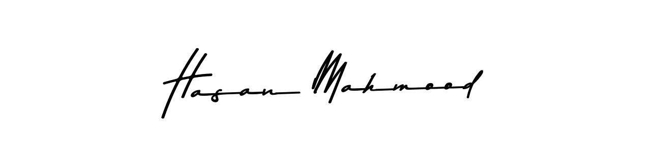 Create a beautiful signature design for name Hasan Mahmood. With this signature (Asem Kandis PERSONAL USE) fonts, you can make a handwritten signature for free. Hasan Mahmood signature style 9 images and pictures png