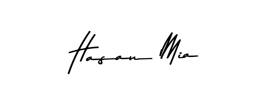 You can use this online signature creator to create a handwritten signature for the name Hasan Mia. This is the best online autograph maker. Hasan Mia signature style 9 images and pictures png