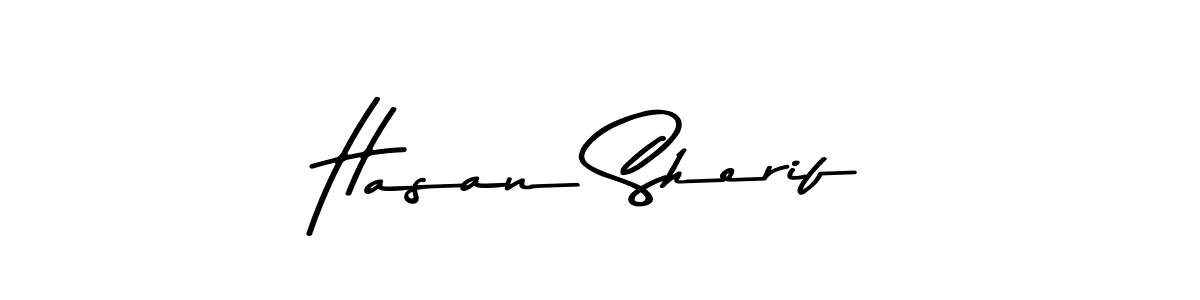 Hasan Sherif stylish signature style. Best Handwritten Sign (Asem Kandis PERSONAL USE) for my name. Handwritten Signature Collection Ideas for my name Hasan Sherif. Hasan Sherif signature style 9 images and pictures png