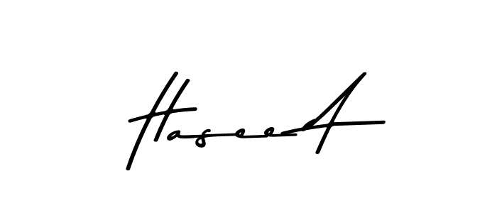 Also we have Hasee A name is the best signature style. Create professional handwritten signature collection using Asem Kandis PERSONAL USE autograph style. Hasee A signature style 9 images and pictures png