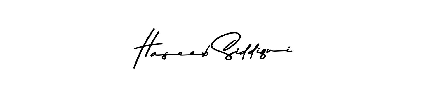 Haseeb Siddiqui stylish signature style. Best Handwritten Sign (Asem Kandis PERSONAL USE) for my name. Handwritten Signature Collection Ideas for my name Haseeb Siddiqui. Haseeb Siddiqui signature style 9 images and pictures png