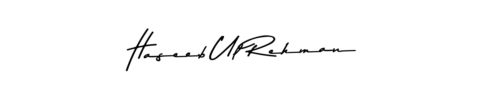 It looks lik you need a new signature style for name Haseeb Ul Rehman. Design unique handwritten (Asem Kandis PERSONAL USE) signature with our free signature maker in just a few clicks. Haseeb Ul Rehman signature style 9 images and pictures png
