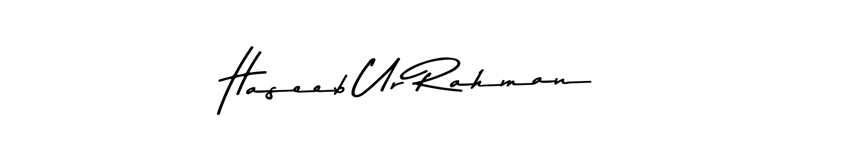 It looks lik you need a new signature style for name Haseeb Ur Rahman . Design unique handwritten (Asem Kandis PERSONAL USE) signature with our free signature maker in just a few clicks. Haseeb Ur Rahman  signature style 9 images and pictures png