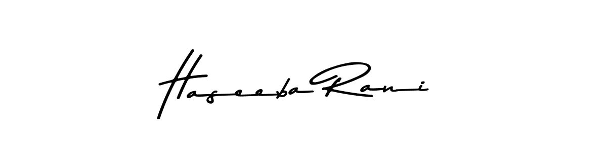 This is the best signature style for the Haseeba Rani name. Also you like these signature font (Asem Kandis PERSONAL USE). Mix name signature. Haseeba Rani signature style 9 images and pictures png