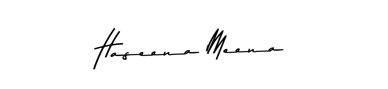 How to make Haseena Meena signature? Asem Kandis PERSONAL USE is a professional autograph style. Create handwritten signature for Haseena Meena name. Haseena Meena signature style 9 images and pictures png