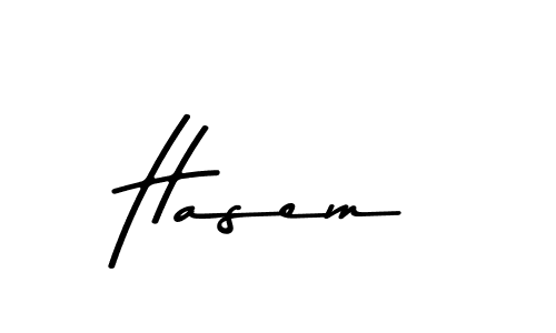 Use a signature maker to create a handwritten signature online. With this signature software, you can design (Asem Kandis PERSONAL USE) your own signature for name Hasem. Hasem signature style 9 images and pictures png