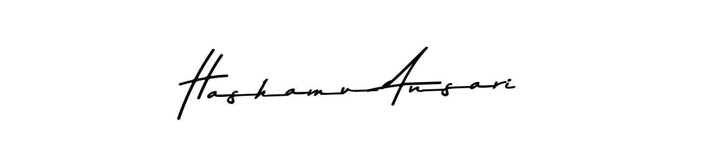 Similarly Asem Kandis PERSONAL USE is the best handwritten signature design. Signature creator online .You can use it as an online autograph creator for name Hashamu Ansari. Hashamu Ansari signature style 9 images and pictures png