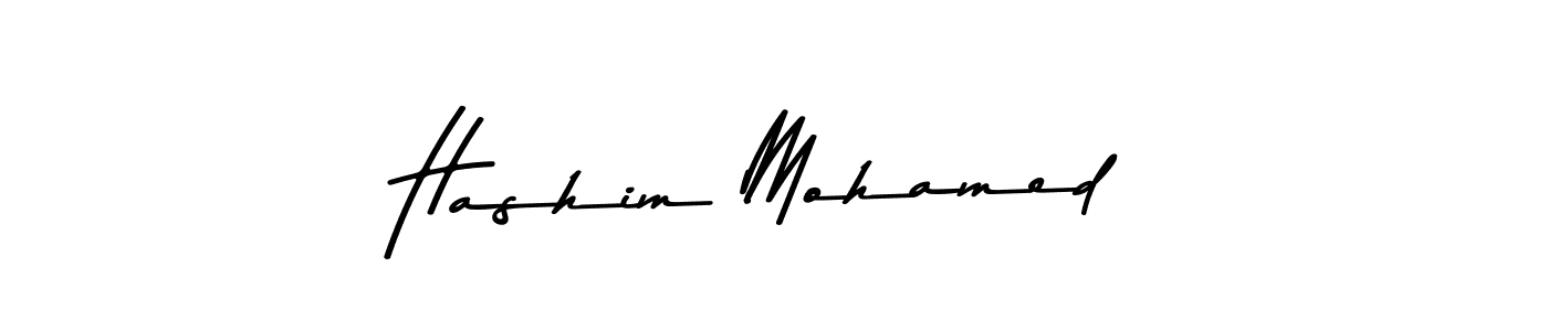 Create a beautiful signature design for name Hashim Mohamed. With this signature (Asem Kandis PERSONAL USE) fonts, you can make a handwritten signature for free. Hashim Mohamed signature style 9 images and pictures png