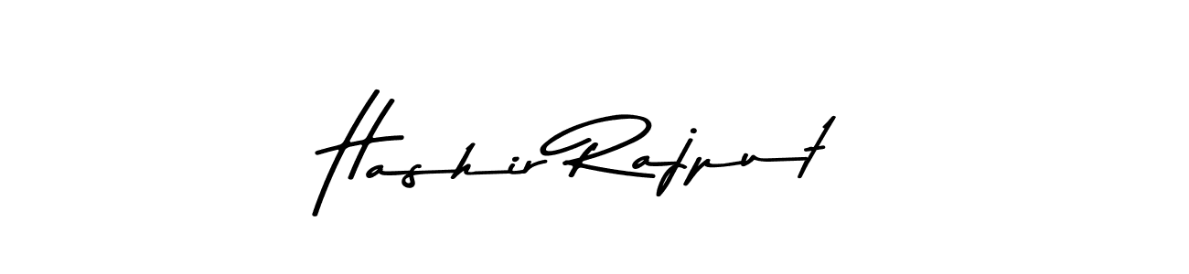 Design your own signature with our free online signature maker. With this signature software, you can create a handwritten (Asem Kandis PERSONAL USE) signature for name Hashir Rajput. Hashir Rajput signature style 9 images and pictures png