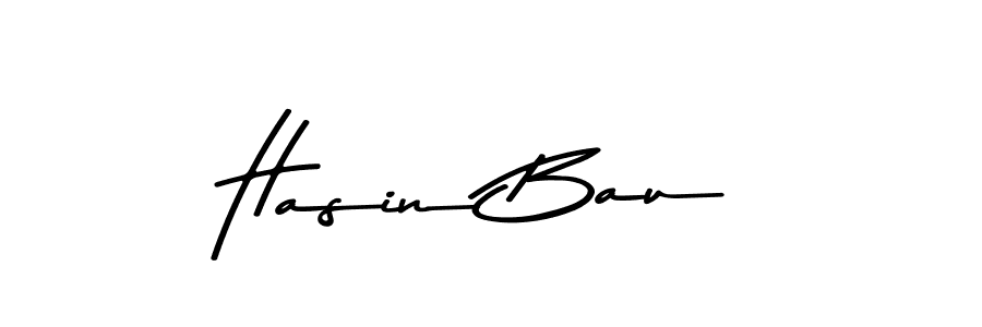 Create a beautiful signature design for name Hasin Bau. With this signature (Asem Kandis PERSONAL USE) fonts, you can make a handwritten signature for free. Hasin Bau signature style 9 images and pictures png