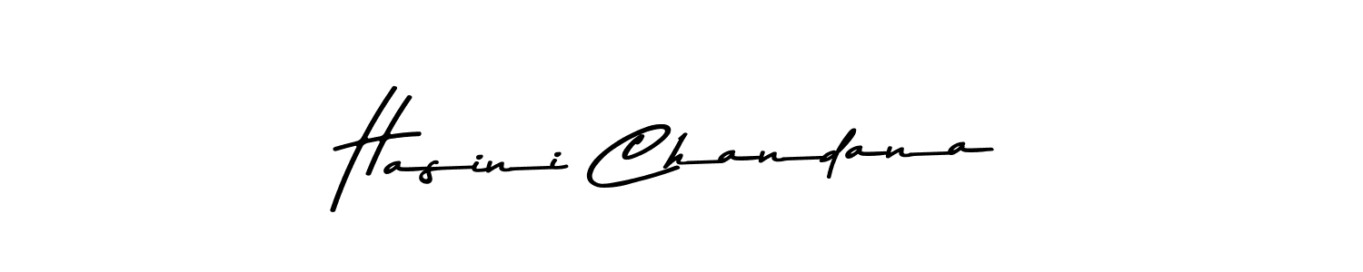 Create a beautiful signature design for name Hasini Chandana. With this signature (Asem Kandis PERSONAL USE) fonts, you can make a handwritten signature for free. Hasini Chandana signature style 9 images and pictures png