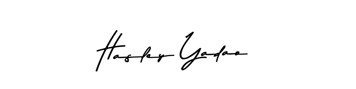 Here are the top 10 professional signature styles for the name Hasley Yadao. These are the best autograph styles you can use for your name. Hasley Yadao signature style 9 images and pictures png