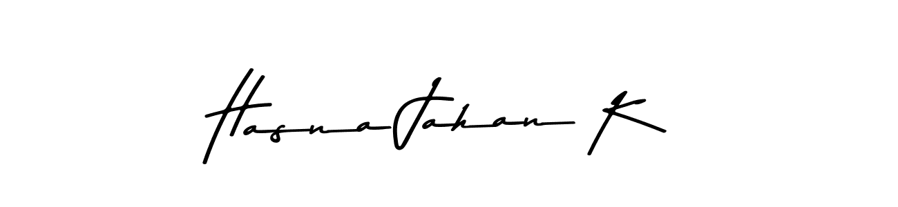 It looks lik you need a new signature style for name Hasna Jahan K. Design unique handwritten (Asem Kandis PERSONAL USE) signature with our free signature maker in just a few clicks. Hasna Jahan K signature style 9 images and pictures png