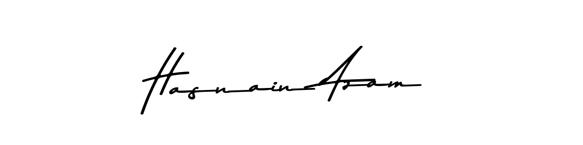 How to make Hasnain Azam signature? Asem Kandis PERSONAL USE is a professional autograph style. Create handwritten signature for Hasnain Azam name. Hasnain Azam signature style 9 images and pictures png