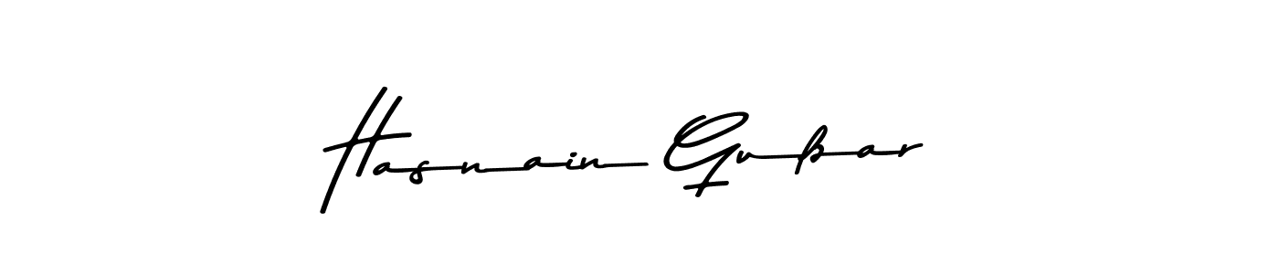 Use a signature maker to create a handwritten signature online. With this signature software, you can design (Asem Kandis PERSONAL USE) your own signature for name Hasnain Gulzar. Hasnain Gulzar signature style 9 images and pictures png