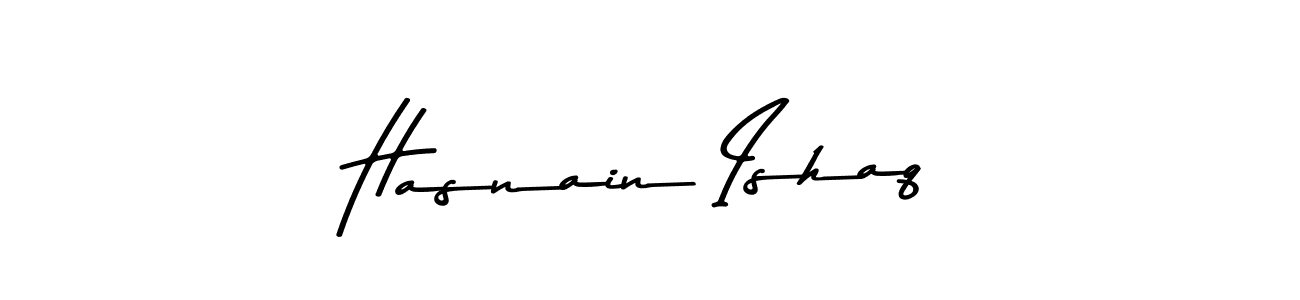Also we have Hasnain Ishaq name is the best signature style. Create professional handwritten signature collection using Asem Kandis PERSONAL USE autograph style. Hasnain Ishaq signature style 9 images and pictures png
