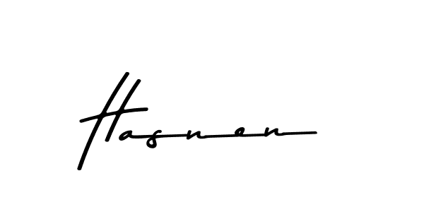 This is the best signature style for the Hasnen name. Also you like these signature font (Asem Kandis PERSONAL USE). Mix name signature. Hasnen signature style 9 images and pictures png