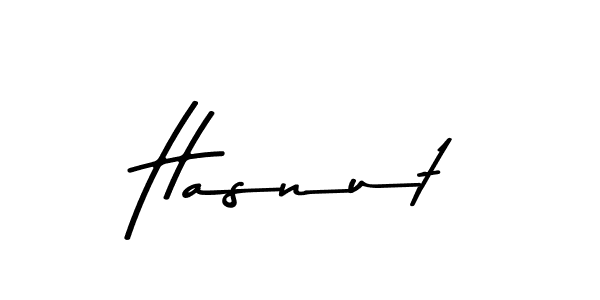 Hasnut stylish signature style. Best Handwritten Sign (Asem Kandis PERSONAL USE) for my name. Handwritten Signature Collection Ideas for my name Hasnut. Hasnut signature style 9 images and pictures png