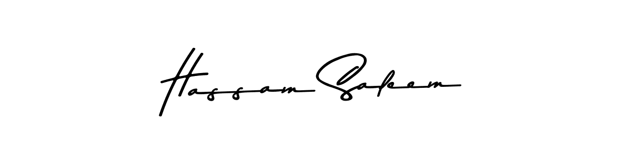 Also we have Hassam Saleem name is the best signature style. Create professional handwritten signature collection using Asem Kandis PERSONAL USE autograph style. Hassam Saleem signature style 9 images and pictures png