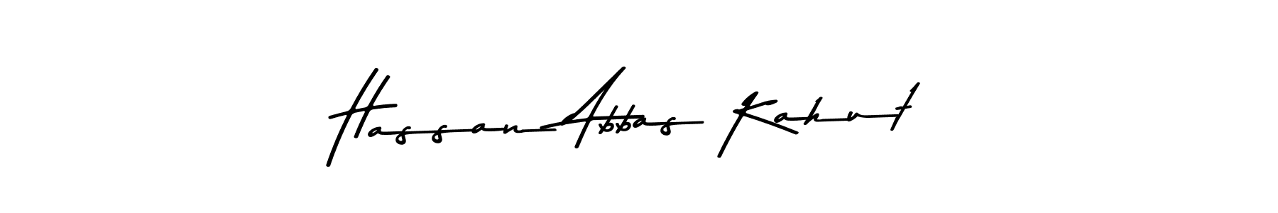 Also You can easily find your signature by using the search form. We will create Hassan Abbas Kahut name handwritten signature images for you free of cost using Asem Kandis PERSONAL USE sign style. Hassan Abbas Kahut signature style 9 images and pictures png